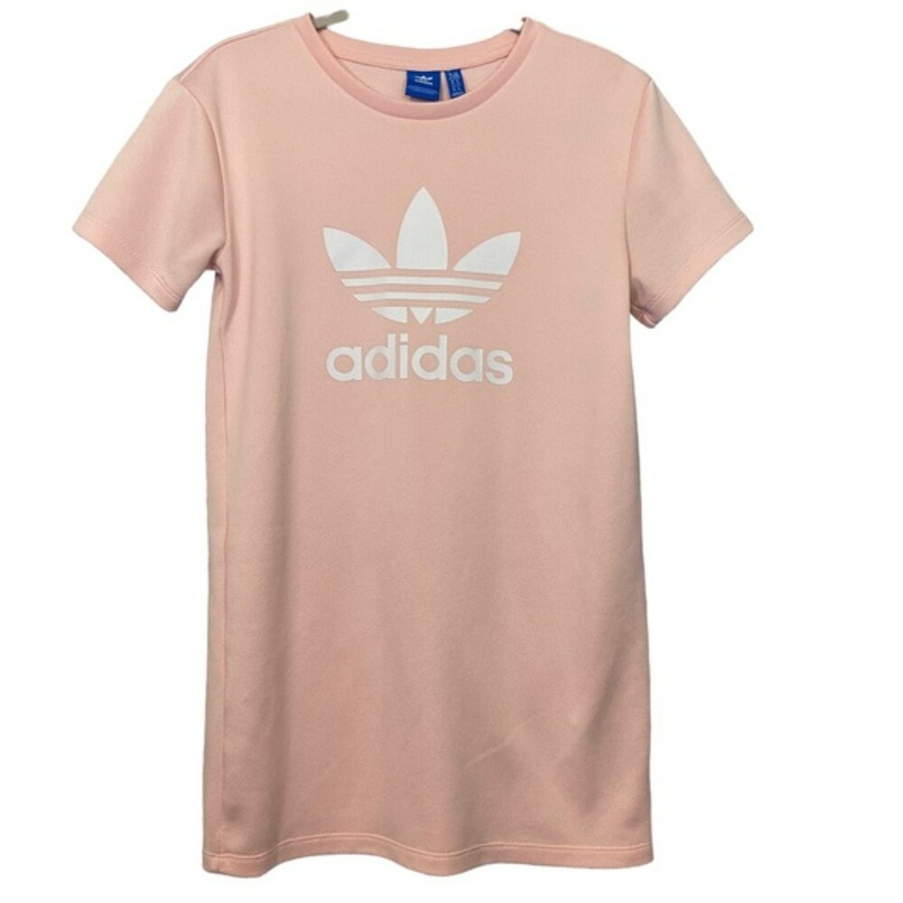 Adidas Originals Women's Trefoil Tee Knit Shirt Dress - Picture 6 of 12